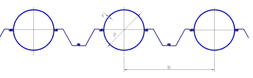 pile di lamiera d'acciaio